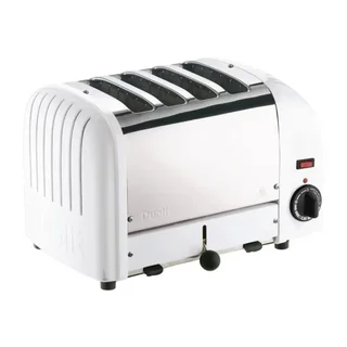 4-Slice Toaster White Color - Output 130 Slices/Hour