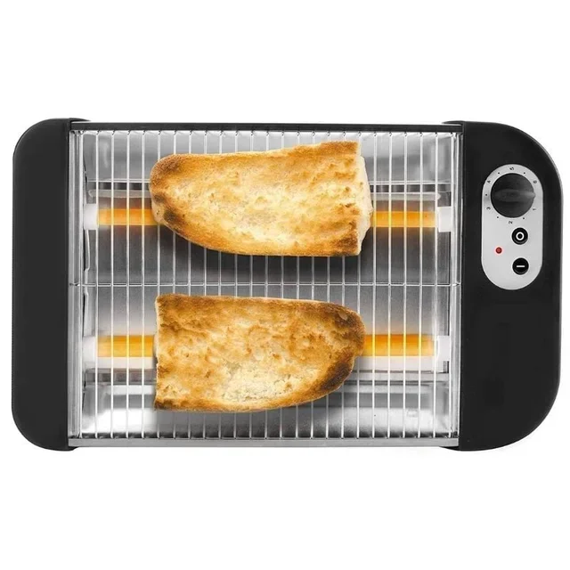 Professional Stainless Steel Toaster 360 x 210 mm - Wide Horizontal Slot