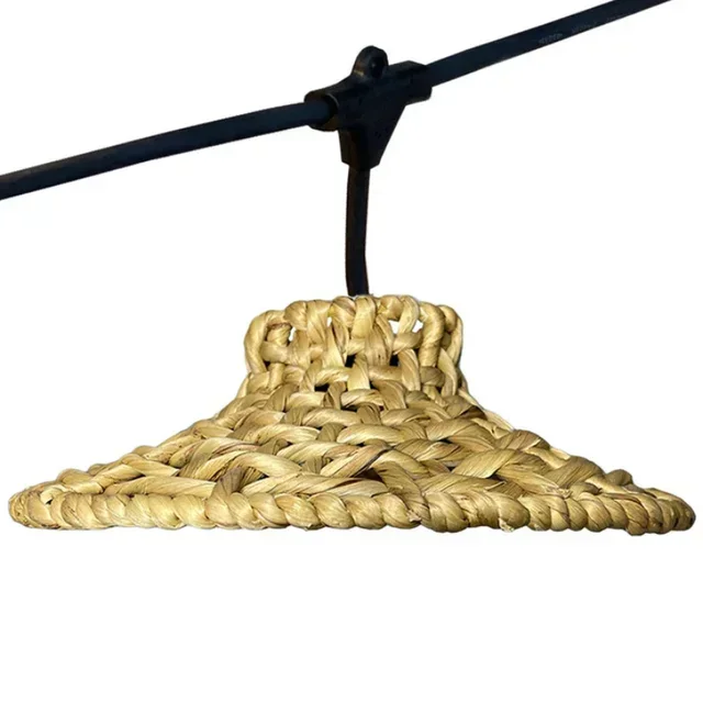 Guirlande Guinguette Raccordable 6 m avec Abat-Jour Jacinthe d'Eau - Collection Moorea Light