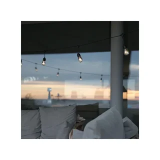 Guirlande Guinguette Solaire 6.5 m Ampoules Filament LED - Mafy Solar