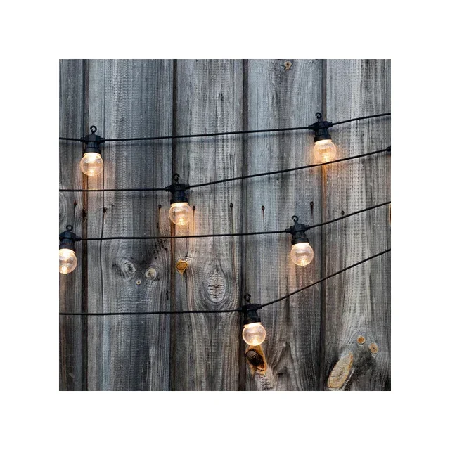 Catena Luminosa Esterna Trasparente 8,7 m - Party Clear