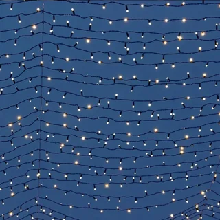 Solar String Lights Outdoor 32.9m 8 Modes - Yogi Warm Solar