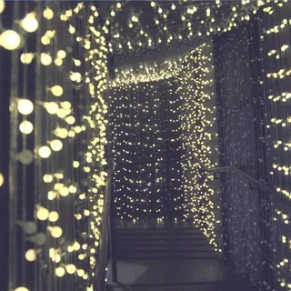 Solar LED Lichterkette Runde Glühbirnen 6,9 Meter Außen Billy