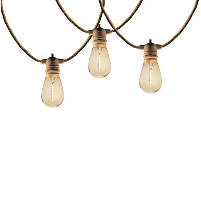 Solar String Lights with Filament Bulbs 7.5 m - Fantasy Cord Solar