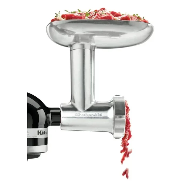 Meat Grinder Attachment Aluminum Compatible with KitchenAid Stand Mixer