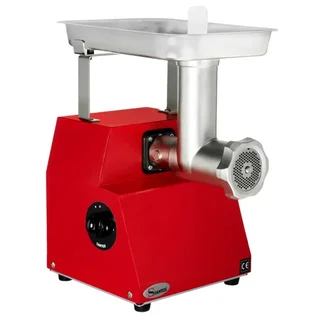 Moedor de Carne Elétrico Vermelho Profissional