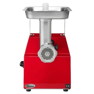 Moedor de Carne Elétrico Vermelho Profissional