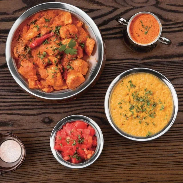 Kupfer-Handi Ø 20 cm - Traditioneller Indischer Kochtopf