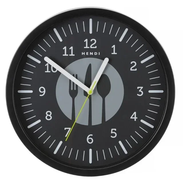 Reloj de Pared Redondo 35,6 cm - Decoración Interior Moderna