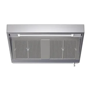 Snackhaube 1200x700 mit LED-Beleuchtung - Motorlose Version