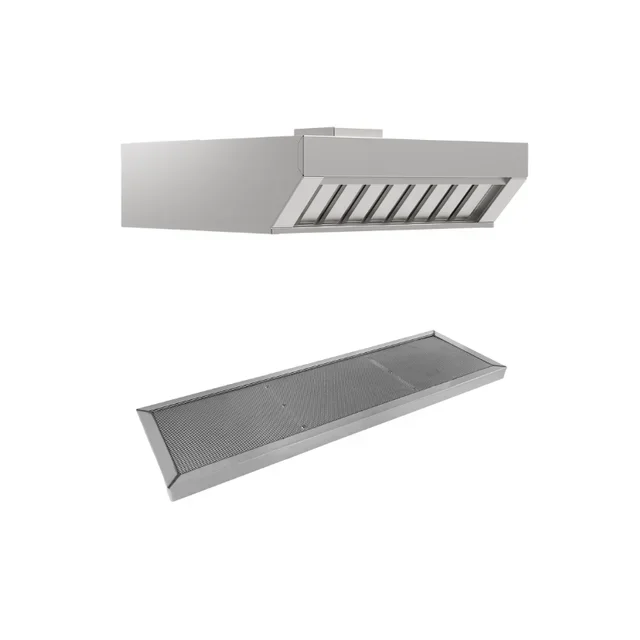 Condensation Steam Extractor Hood - Activated Carbon Filtration - Compatible with 60x40 cm Ovens