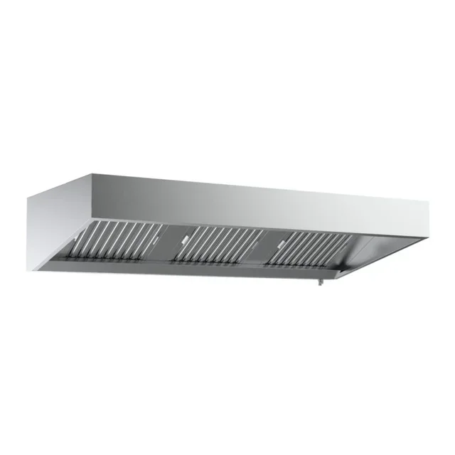 Wall-Mounted Hood Adjustable Depth 1100 to 1600 mm - Integrated LED Lighting
