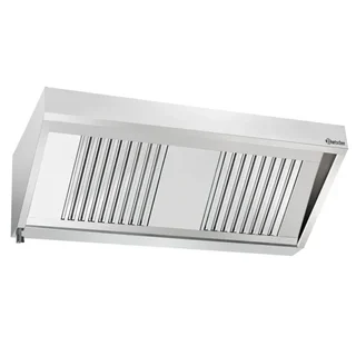 Professional Wall-Mounted Hood - Integrated Motor + LED Lighting - Width 1500 mm x Depth 700 mm