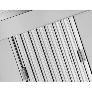 Professional Wall-Mounted Extraction Hood 1800x900 mm with Integrated Motor and LED Lighting