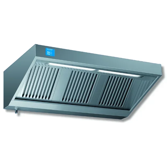 Professional Hood Series 900 - 1500 mm with Integrated Motor, Speed Controller and LED Lighting