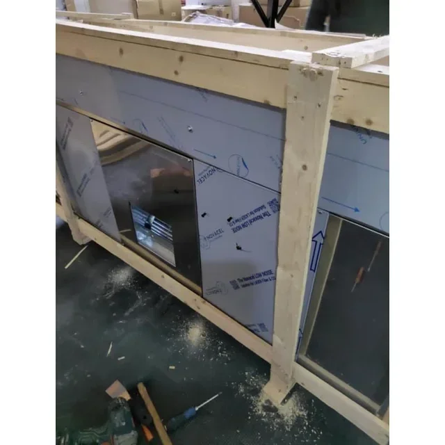 Professional Snack Hood 1600x900 mm - Integrated Motor + LED Lighting + Speed Controller - Refurbished