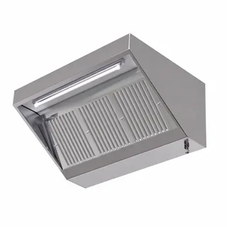 Coifa Profissional Snack 900x1800 - Motor Integrado + Iluminação LED + Variador de Velocidade