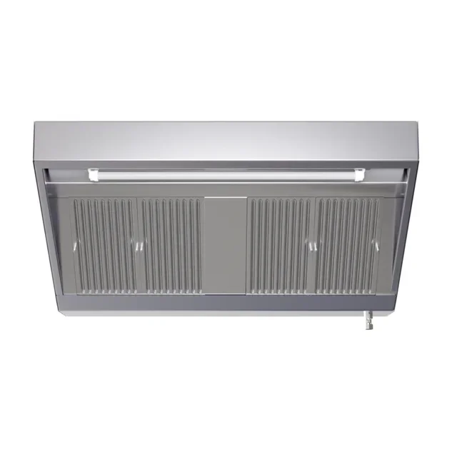 Commercial Snack Hood 1200x900 with LED Lighting - Without Ventilation Unit