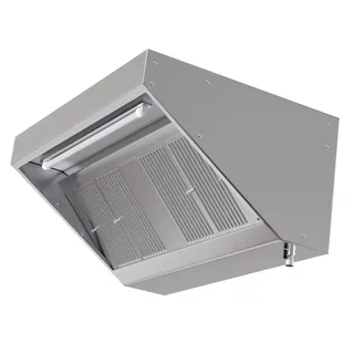 Commercial Snack Hood 1200x900 with LED Lighting - Without Ventilation Unit