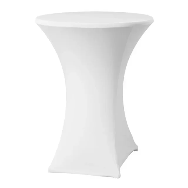 White Protective Cover for Standing Table 80-85 cm