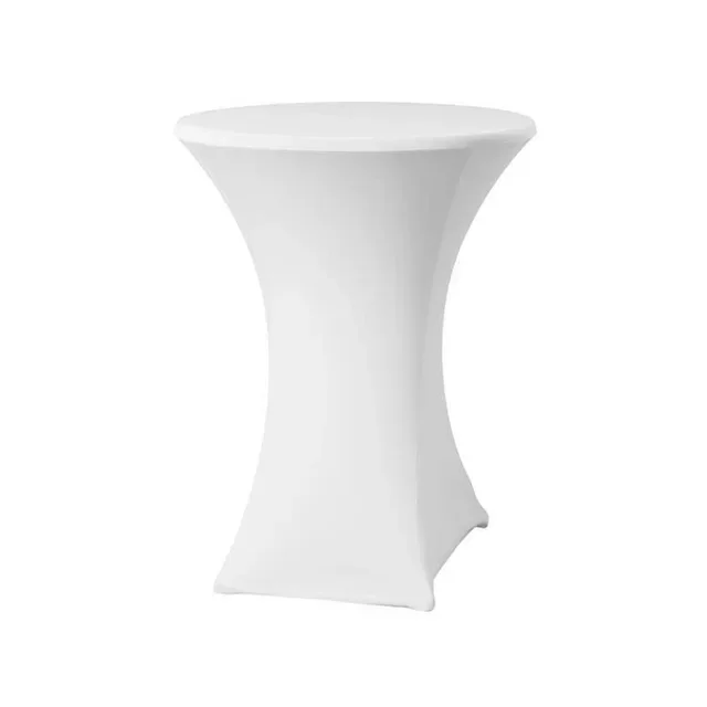 White Protective Cover for Standing Table 80-85 cm