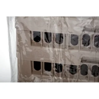 Copertura Protettiva per Cesto Portabiancheria con Ruote - Copertura Impermeabile Antipolvere