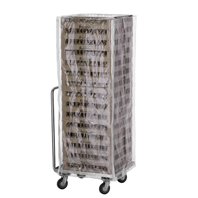 Laundry Cart Cover - Waterproof Dustproof Protective Cover for Rolling Laundry Basket