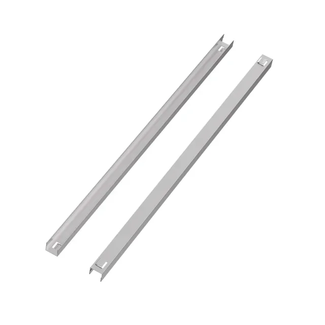 Kit of 2 Sliding Rails for Refrigerated Cabinet Depth 600 mm