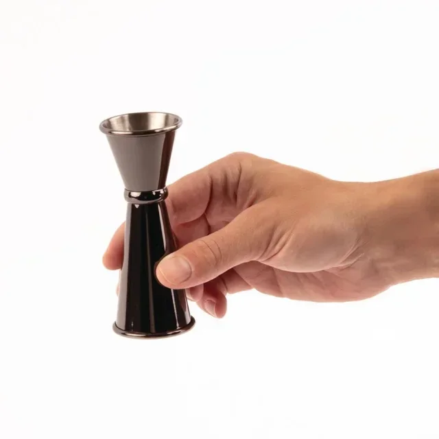 Conical Bartender Jigger Titanium Grey 25/50 ml