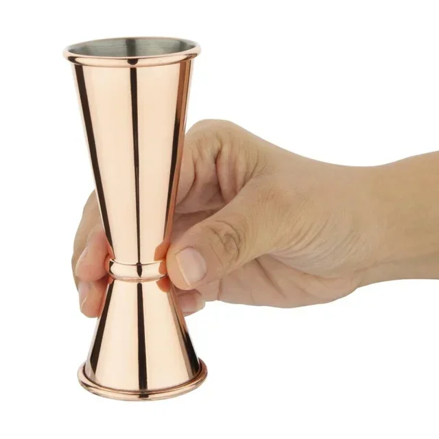 Copper Conical Jigger Double Measure 25/50ml