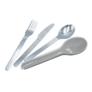 Kit 12 Couverts en Inox avec Présentoir