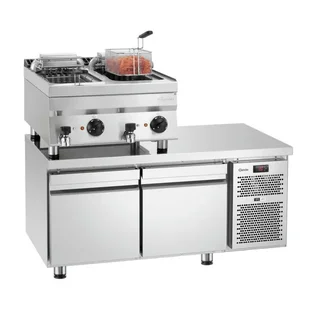 Leg Set for Refrigerated Table with Plinth - Set of 4 Units