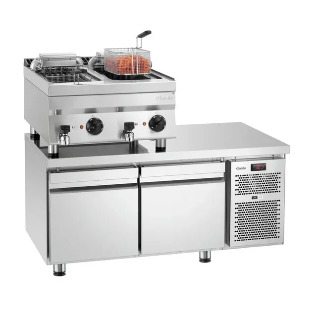 Leg Set for Refrigerated Table with Plinth - Set of 4 Units