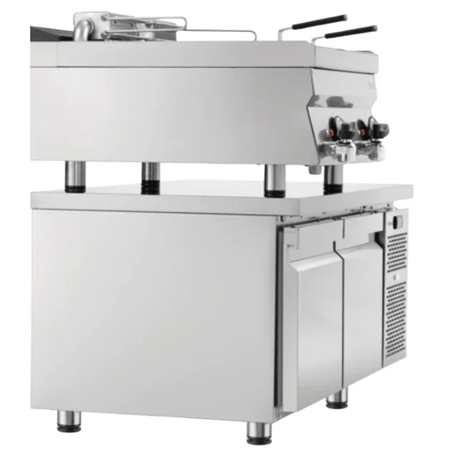 Leg Set for Refrigerated Table with Plinth - Set of 4 Units