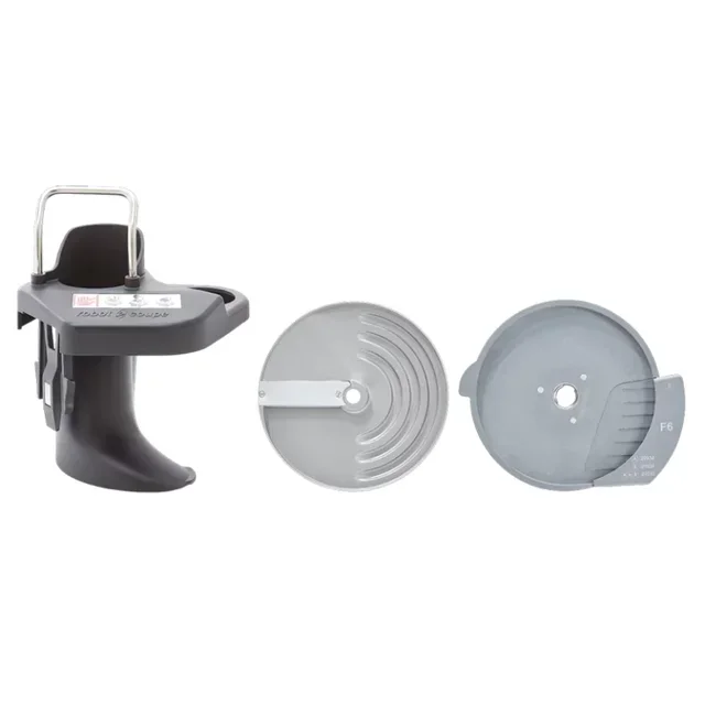 Kit de Rejilla 6x6 mm + Empujador para Robot Coupe R502, R502 V.V, CL50 y CL50 Ultra