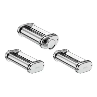 Kit Máquina de Massa 3 Acessórios - Rolos Cortadores