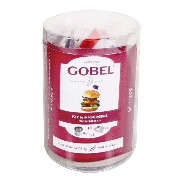 Mini Burger Kit with Eco-Friendly Bamboo Flag Picks