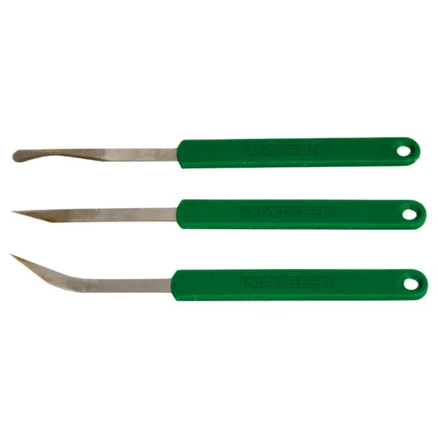 Straight Baker's Blade 145 mm - Set of 2 Pieces