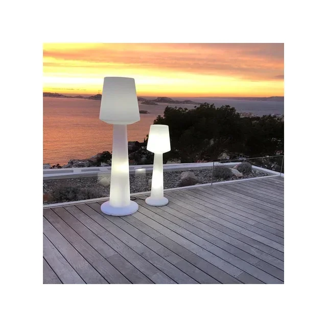 Lampada da Terra Esterno in Metallo Intrecciato Austral - Altezza 170 cm