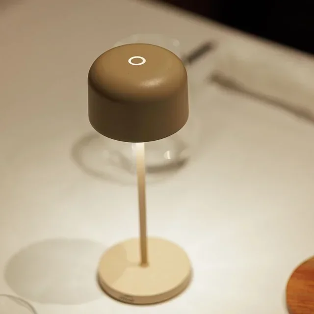 Lampada da Tavolo Luna Sabbia 20 cm - Illuminazione Ambientale