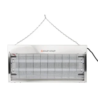 Lámpara Antimosquitos Eléctrica Acero Inoxidable Cepillado 20W LED UV