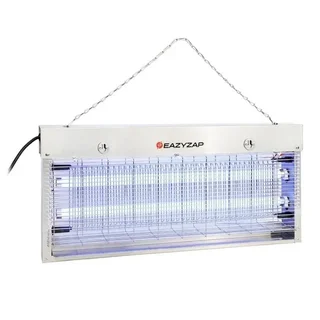 Lámpara Antimosquitos Eléctrica Acero Inoxidable Cepillado 20W LED UV