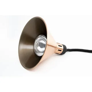 Lampada Riscaldante Esterna Forma Cono - Finitura Bronzo