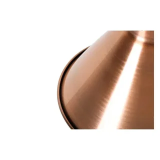 Lâmpada Aquecedora Design Cone Cobre com Lâmpada E27