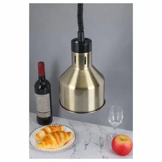 Lampada Riscaldante Colore Oro con Lampadina Inclusa