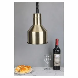 Lampada Riscaldante Colore Oro con Lampadina Inclusa