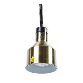 Lampada Riscaldante Colore Oro con Lampadina Inclusa