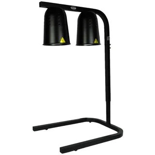 Lampe Chauffante Double Noir 500W