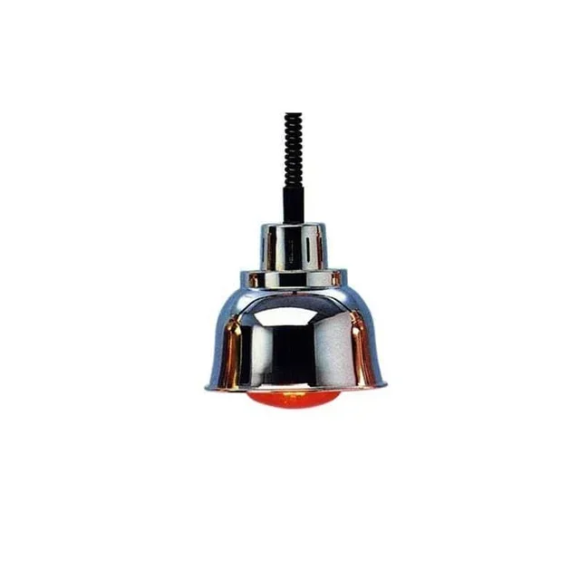 Prestige Infrarot-Wärmelampe Verchromt - Metallisches Design Infrarotstrahler Beleuchtung