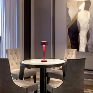 Twiggy Touch LED Table Lamp - Red